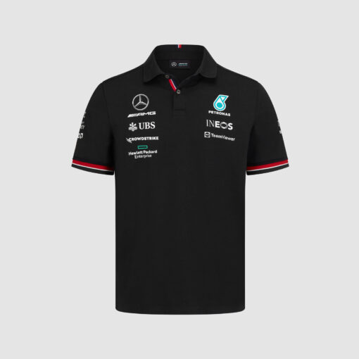 Polo negra Mercedes AMG