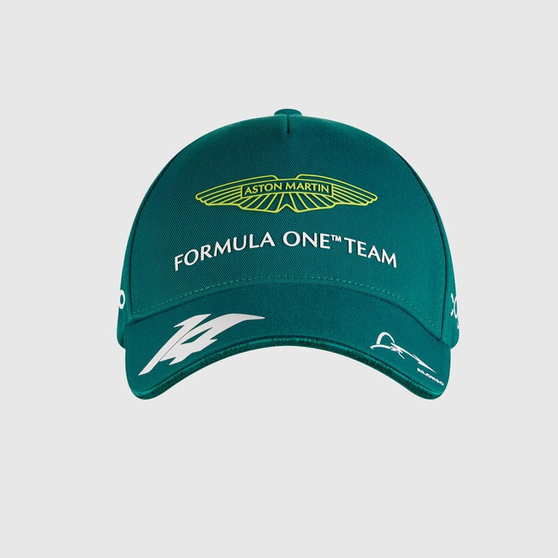 Gorra curva verde y negra ajustable Fernando Alonso de Aston Martin Formula  1 de Kimoa