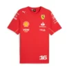 Playera Charles Leclerc Ferrari F1 2024