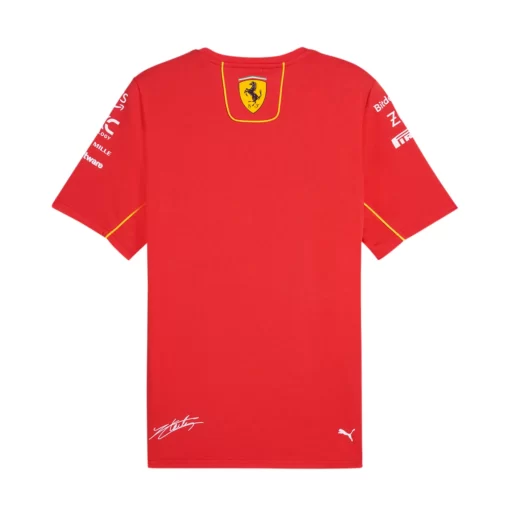 Playera Charles Leclerc Ferrari F1 2024