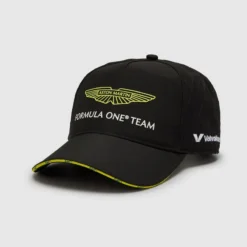 Gorra Aston Martin F1 2024 Negra