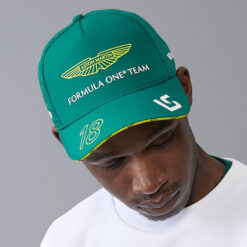 Gorra Lance Stroll Aston Martin 2024 Verde