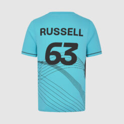 Playera George Russell 2024 Azul