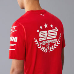 Playera Ferrari 95 Aniversario Roja