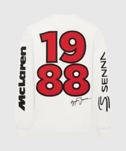 Playera McLaren X Ayrton Senna GP Brasil 2024 Manga Larga