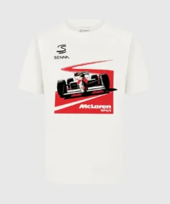 Playera McLaren X Ayrton Senna MP4 GP Brasil 2024