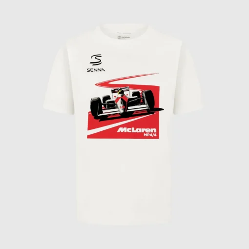 Playera McLaren X Ayrton Senna MP4 GP Brasil 2024