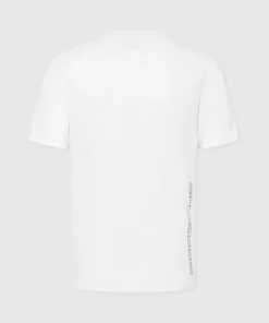 Playera Porsche Motorsport Logo Fanwear 2025 Blanca