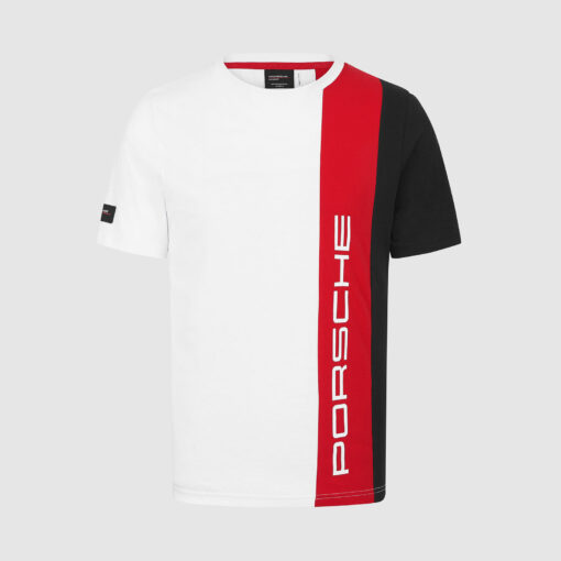 Playera Porsche Motorsport Fanwear 2025 Blanca