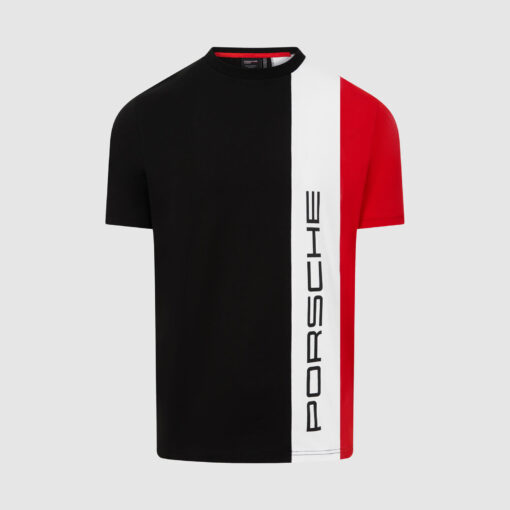 Playera Porsche Motorsport Fanwear 2025 Negra