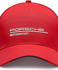 Gorra Porsche Motorsport Roja