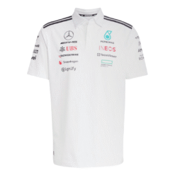 Polo Mercedes AMG F1 2025 Blanca