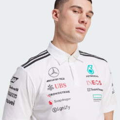 Polo Mercedes AMG F1 2025 Blanca