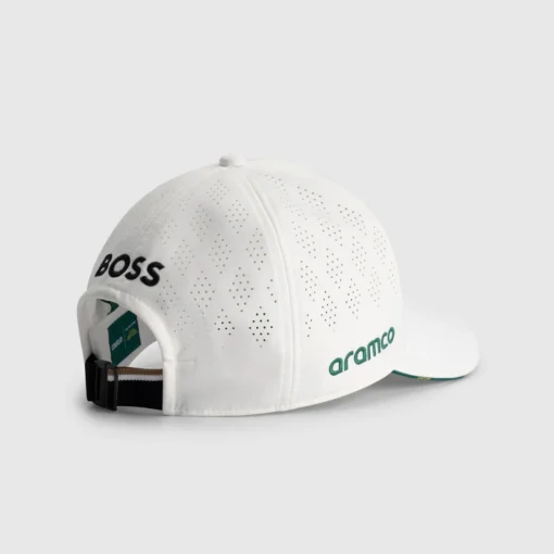 Gorra Aston Martin 2025 Blanca