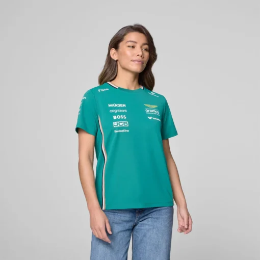 Playera Aston Martin 2025 Mujer