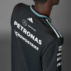 Playera Mercedes AMG F1 2025 Negra Piloto