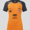 Playera Lando Norris 2025 Naranja Mujer