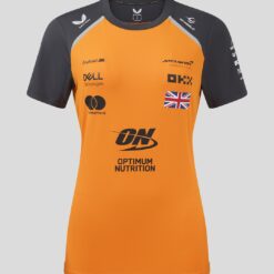 Playera Lando Norris 2025 Naranja Mujer