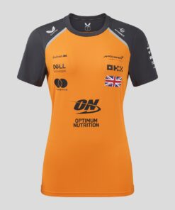 Playera Lando Norris 2025 Naranja Mujer