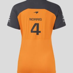 Playera Lando Norris 2025 Naranja Mujer