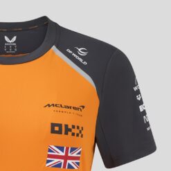 Playera Lando Norris 2025 Naranja Mujer