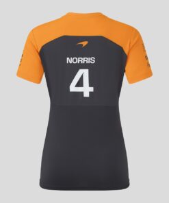 Playera Lando Norris 2025 Gris Phantom Mujer