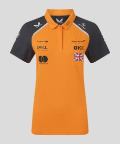 Polo Lando Norris 2025 Naranja Mujer