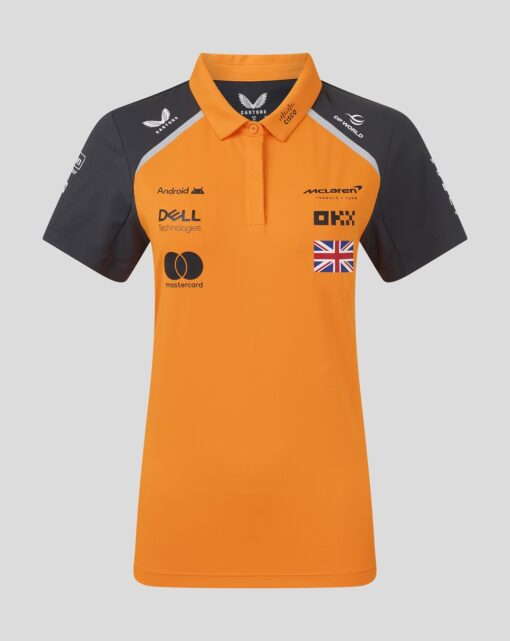 Polo Lando Norris 2025 Naranja Mujer