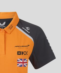 Polo Lando Norris 2025 Naranja Mujer