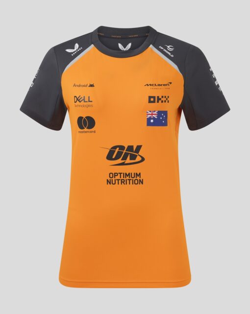Playera Oscar Piastri 2025 Naranja Mujer