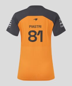 Playera Oscar Piastri 2025 Naranja Mujer