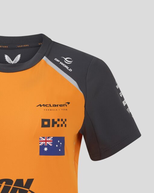 Playera Oscar Piastri 2025 Naranja Mujer