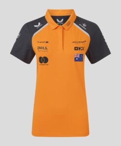 Polo Oscar Piastri 2025 Naranja Mujer