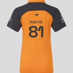 Polo Oscar Piastri 2025 Naranja Mujer