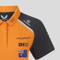 Polo Oscar Piastri 2025 Naranja Mujer