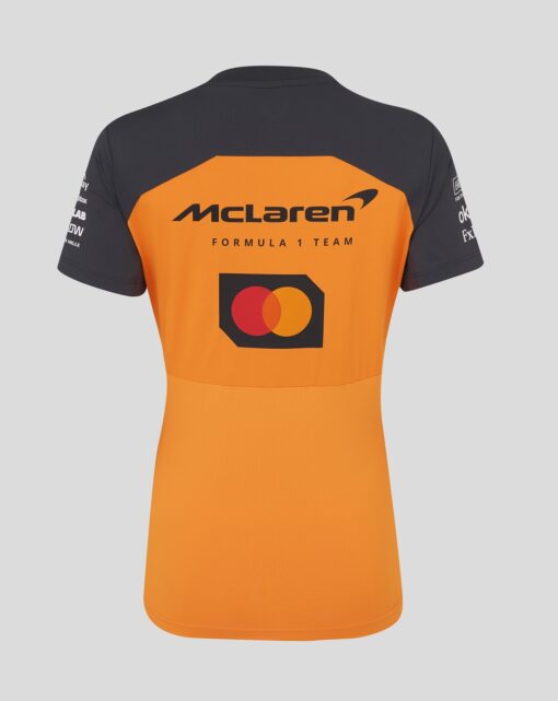 Playera McLaren F1 2025 Naranja Mujer