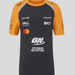 Playera McLaren F1 2025 Gris Phantom Infantil