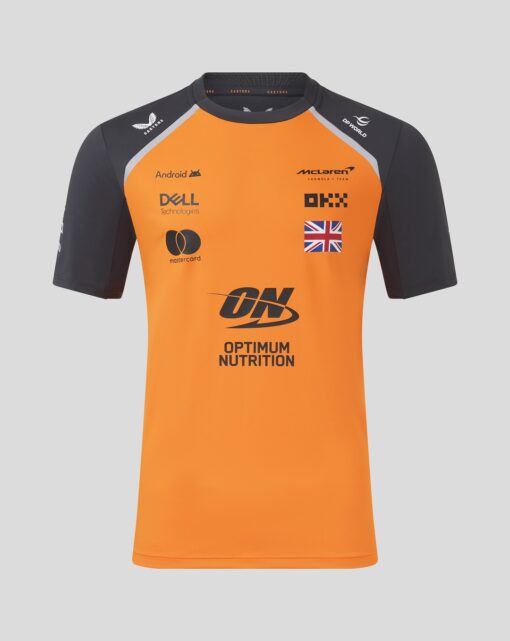 Playera Lando Norris 2025 Naranja