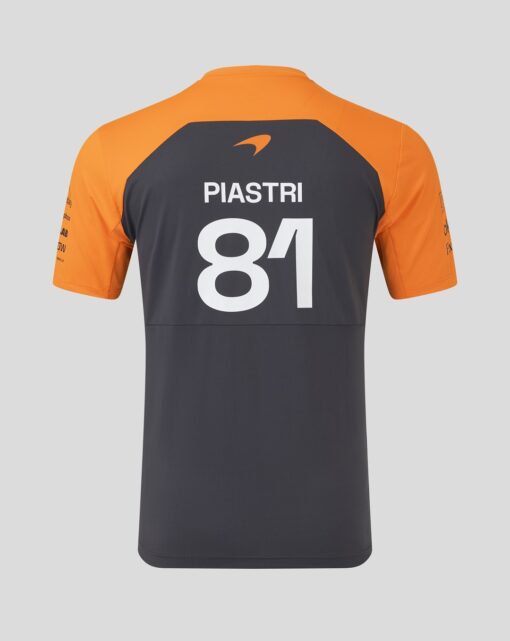 Playera Oscar Piastri 2025 Gris Phantom