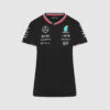 Playera Mercedes F1 2024 Negra Mujer