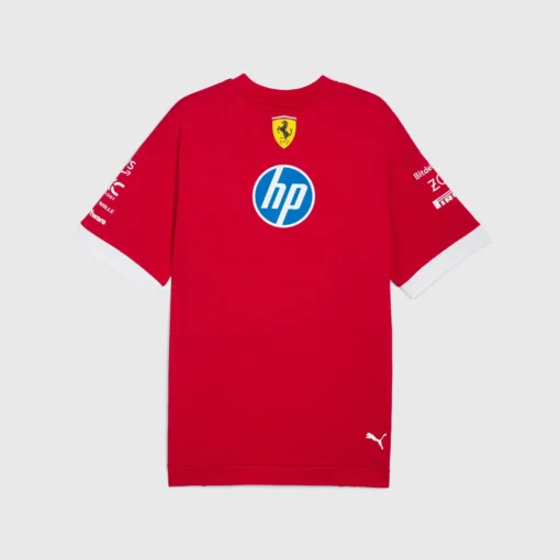 Playera Ferrari 2025 Piloto Oversize