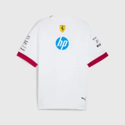 Playera Ferrari F1 2025 Oversize Blanca
