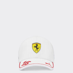 Gorra Charles Leclerc 2025 Blanca