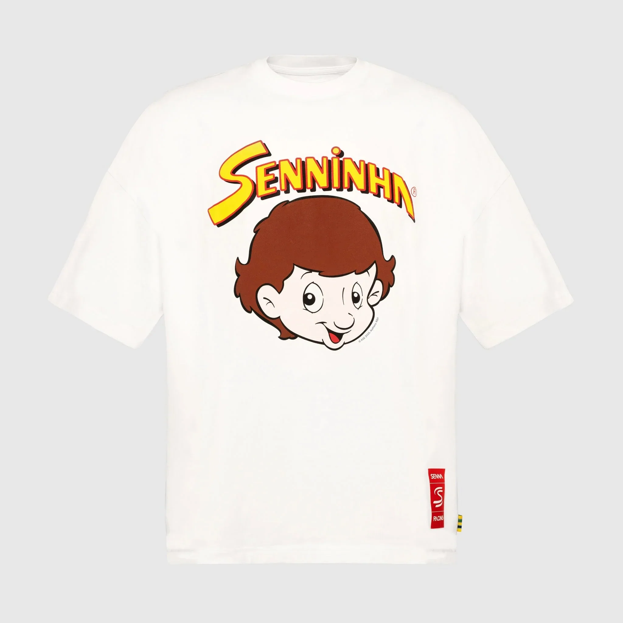 Playera Ayrton Senna F1 Senninha Oversize