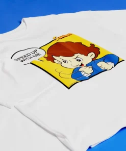 Playera Ayrton Senna F1 Speed Up With Me Oversize
