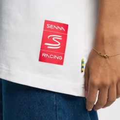 Playera Ayrton Senna F1 Speed Up With Me Oversize