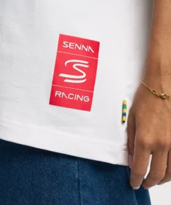 Playera Ayrton Senna F1 Speed Up With Me Oversize