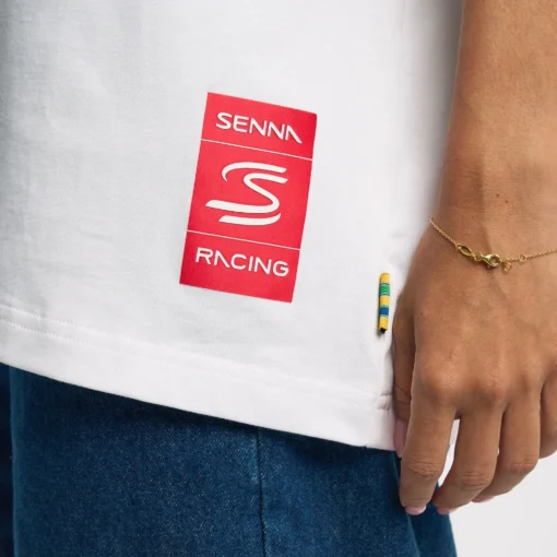 Playera Ayrton Senna F1 Speed Up With Me Oversize