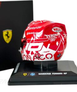 Casco Charles Leclerc GP Mónaco 2024 Escala 1:5