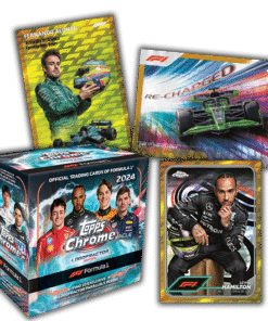 Caja de Tarjetas Coleccionables Topps Chrome F1 2024